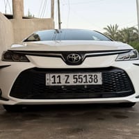 اخوتي العزاز كورلا هايبرد مديل 24  السيارة بدون اي نقص ولا بارد ولا رص...