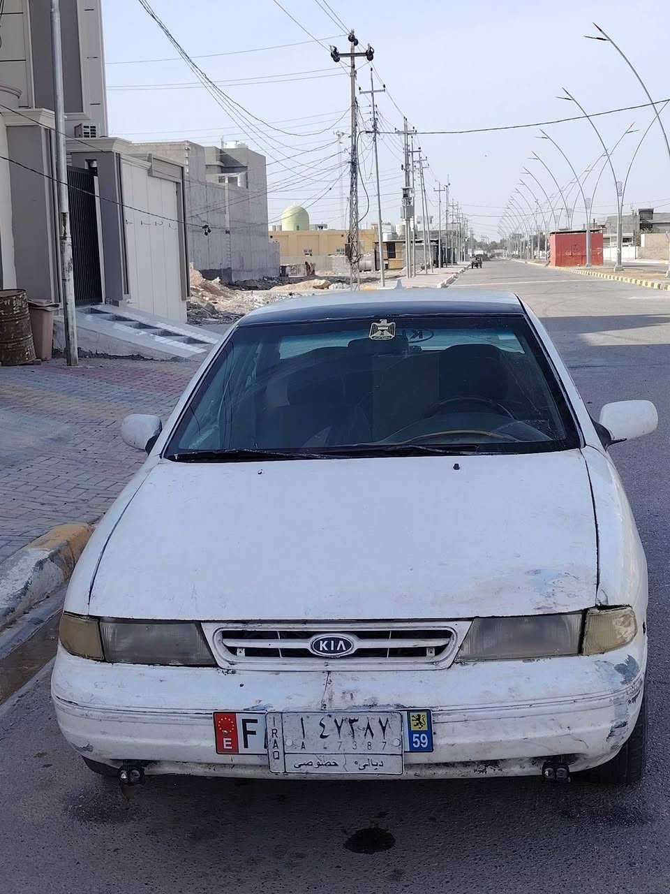 سلام عليكم سيفية للبيع
موديل 1994 محرك مفتوح ماب سنسر مو ارفلو كير عادي داخل صاج سنوية لل ٢٨ هزة جديدة فقط ادكلها رقم انكليزي تايرات نص عمر صدر بعدة بل جيس جديد سستم سماعات و مسجل صار علية ب ٨٥ الف دوشمة جديدة بطاين زينة تتفئة شغالة و كمبريسر موجودة سيارة ما مصبوغة بلادية سعر 26 و بيها مجال رقم ديالى مكاني ديالى بلدروز رقمي *********** متواجد واتساب
