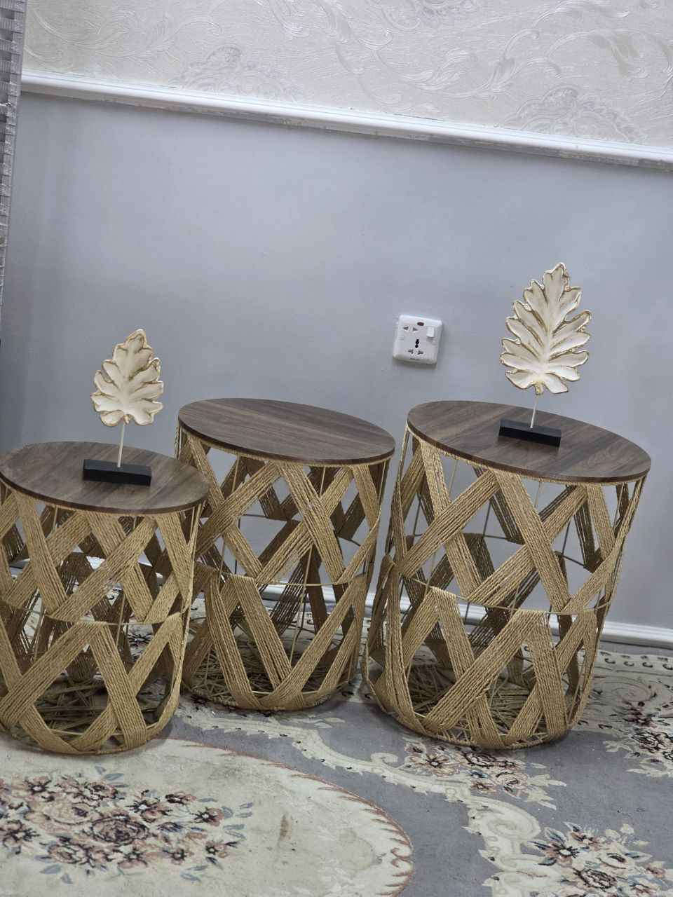 ✨ وصل الجديد يمّنا وبسعر يفرّح ✨
🔥 طبلات خماسي أنيقة وعملية
سطح خشب راقي + قاعدة حديد خماسي قوية
تصميم عصري يضيف ترتيب ولمسة فخامة لأي مكان 
🌸🦋🌸🦋🌸🦋

🚚 التوصيل:
✔️ مجاني داخل بغداد
✔️ متوفر لجميع المحافظات
#شركه2 بغداد, العراق


**إذا كنت صاحب هذا الإعلان وتريد حذفه لأي سبب، رجاءا أرسل رسالة إلى الدعم الفني**