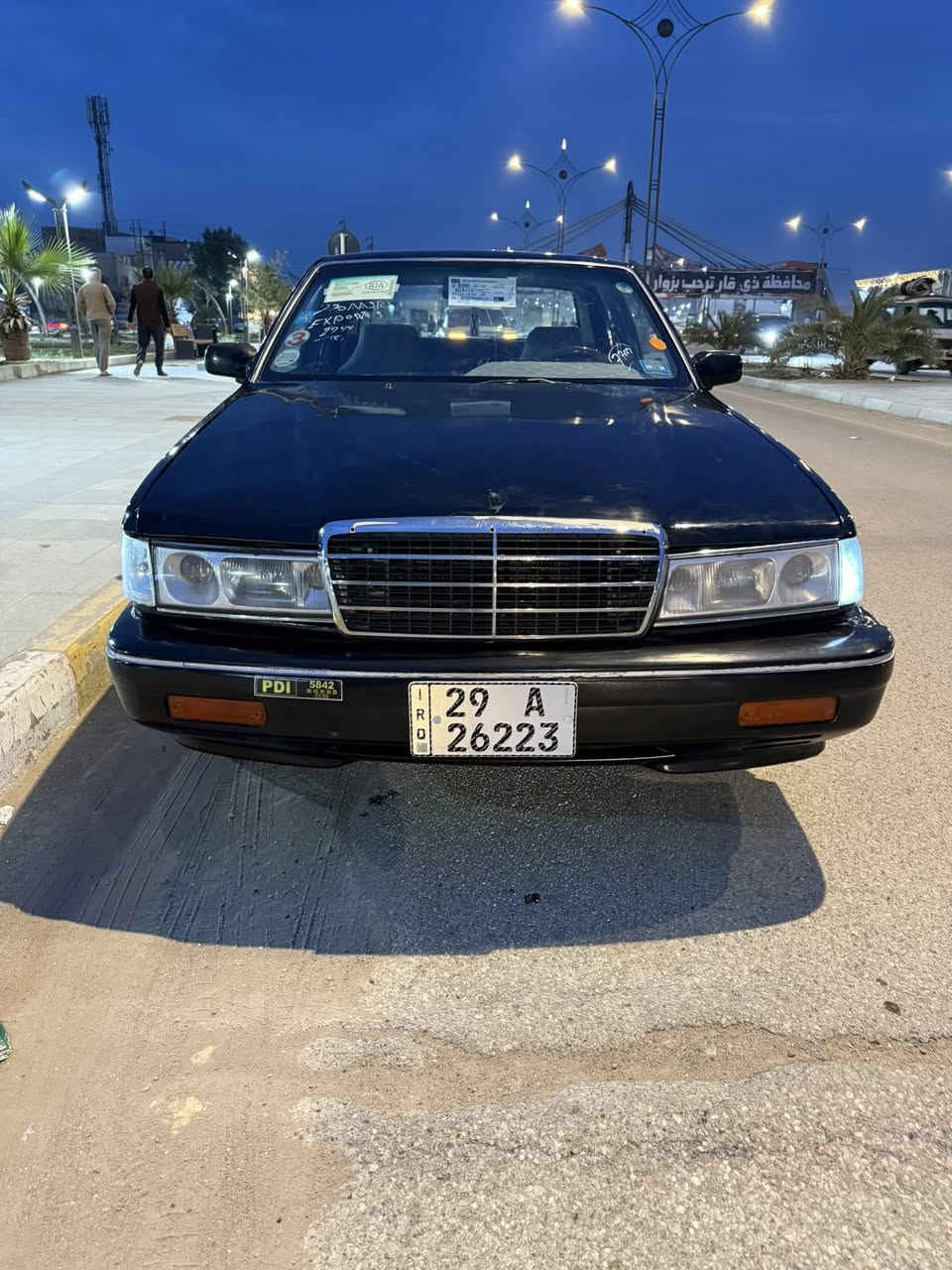 سلام عليكم لبيع كيه بونتيشه مديل 1991 مكفوله من العيب الشرعي السياره جاهزه بسمي رقم واسط الرقم الجديد العنوان الناصريه السعر 37وبيه مجال شي بصيط  امحوره ونجي ***********
