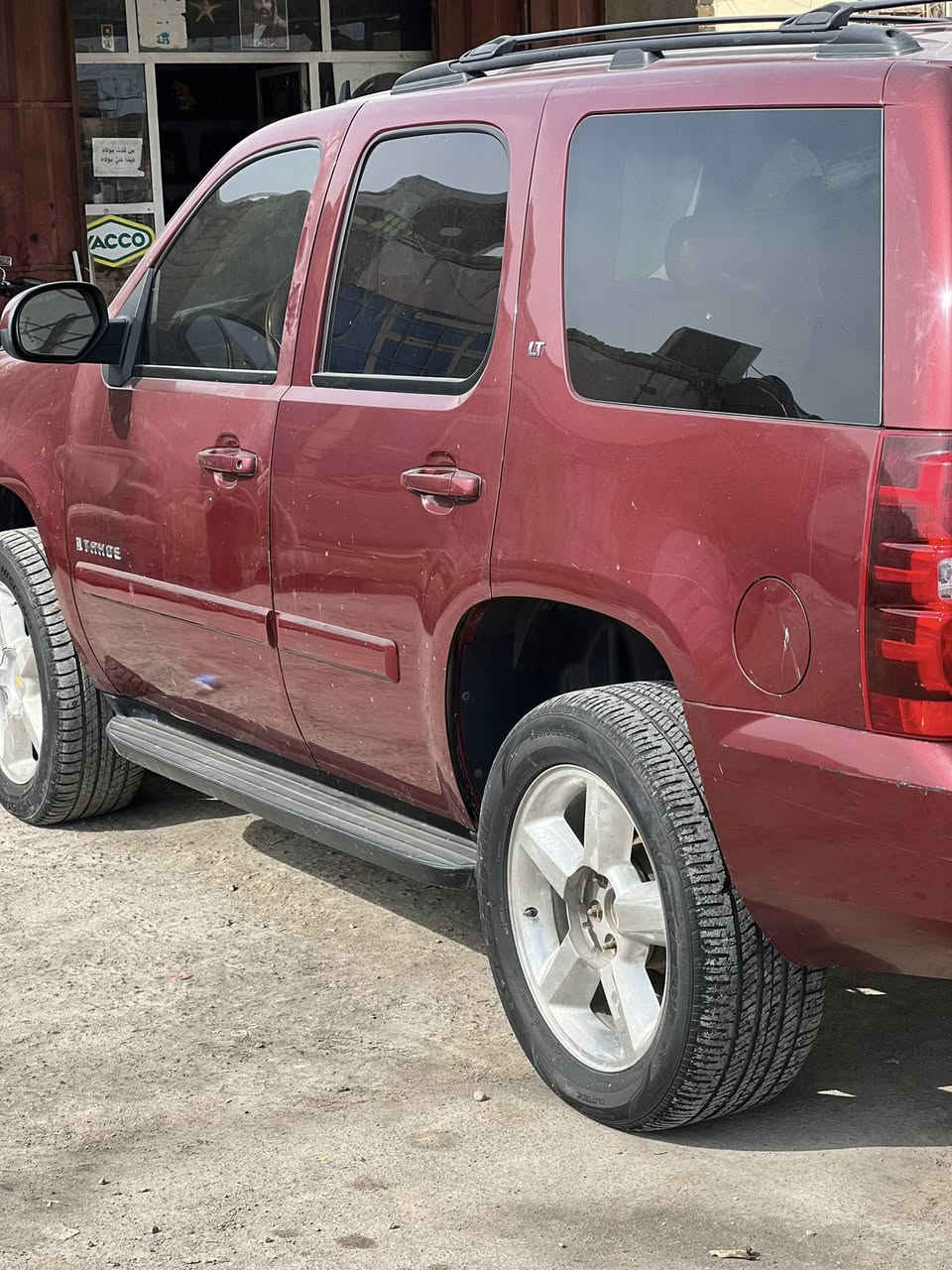 السلام عليكم
تاهو  مديل 2008 
أدوات كفاله من لكص 
سعر 75 يحب توصل على 
رقم ***********
