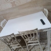 ميز طعام • ٦ كراسي • تنور غاز