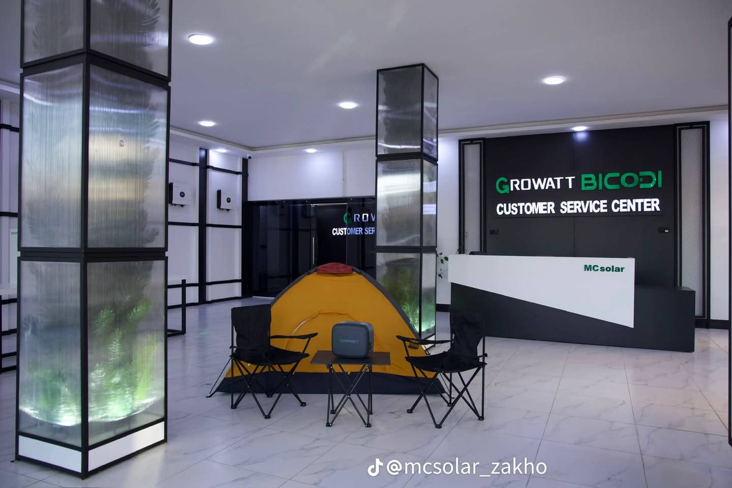 تُعلن شركة MC Solar عن كونها وكيلًا رسميًا معتمدًا في العراق لـ:

إنفيرترات Growatt (كروواط)

بطاريات وألواح TW / BICODI

نمتلك مخزونًا جاهزًا من الإنفيرترات ومستلزمات الطاقة الشمسية، موزعًا في عدة مخازن داخل العراق لضمان سرعة التجهيز والتسليم:

📍 بغداد
📍 أربيل
📍 زاخو / دهوك
📍 كركوك

كما يتوفر لدينا مركز صيانة معتمد بإدارة كادر هندسي مختص، يقدم خدمات الفحص والصيانة والدعم الفني وفق المعايير المعتمدة:

 العنوان:
بغداد – شارع الصناعة – بناية ركن الصناعة

🔒 الضمانات

ضمان البطاريات: حتى 10 سنوات

ضمان الألواح الشمسية: حتى 15 سنة

ضمان الإنفيرترات: من سنتين ولغاية 5 سنوات

🛠 خدمات ما بعد البيع

مهندسون مختصون متوفرون 24 ساعة

دعم فني، متابعة، وخدمة ما بعد البيع داخل بغداد والمحافظات

📞 أرقام التواصل – المبيعات
📱 *********** 

🛠 مركز الصيانة (Service Center)

📞 ***********
📞 ***********

MC Solar – طاقة موثوقة، خبرة هندسية، وضمان معتمد.
