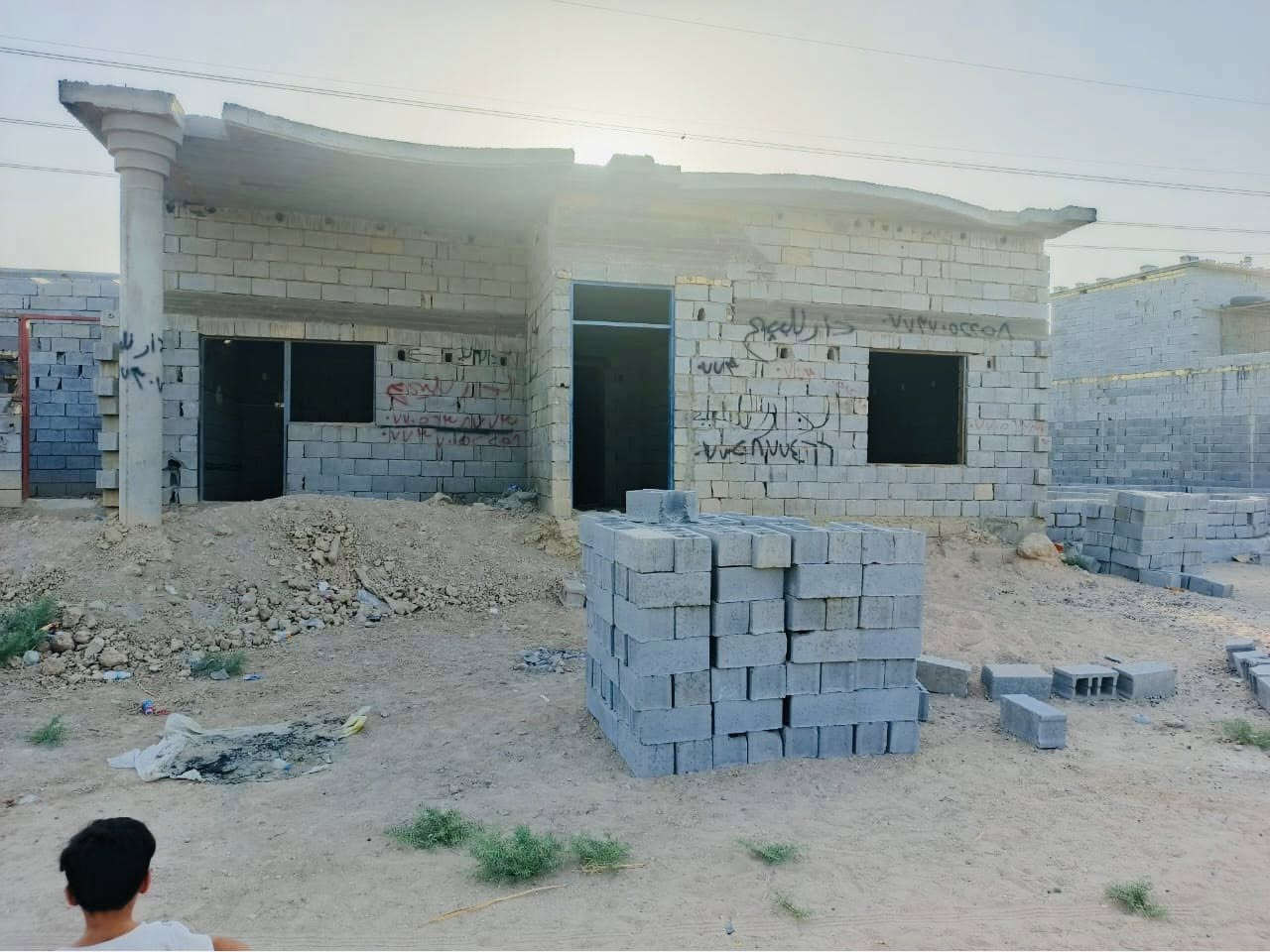 السلام عليكم بيت للبيع زراعي المساحه 200 نهايه ابو حلوه قرب ساحة التشابيه بناء جديد المنطقه عابر عليها كيبل الكهرباء السعر 34  ***********
