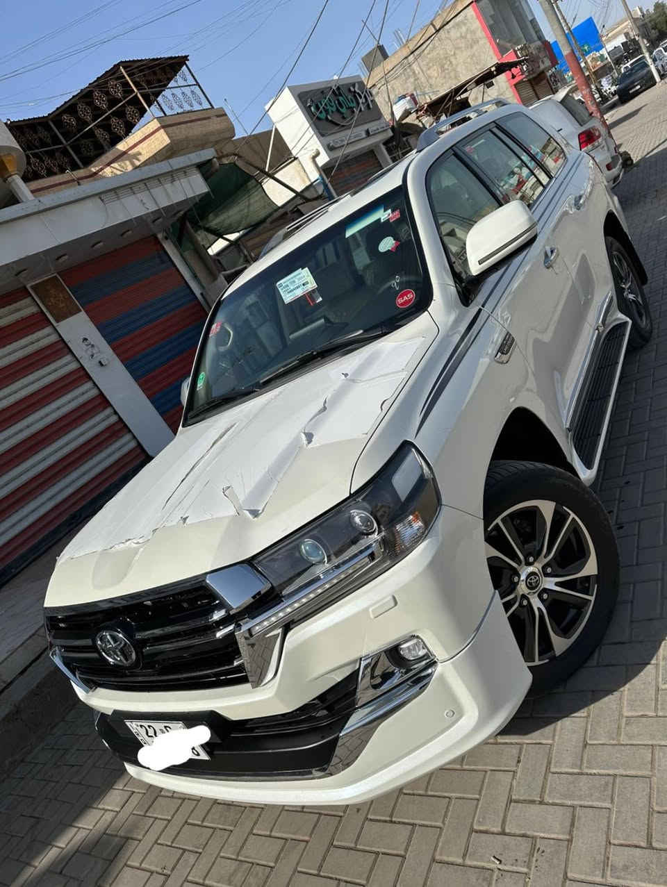 لاندكروز 2020
السياره 8V ..4600
شركة ساز سبشل اديشن
جديده جداً جداً جداً 📦📦 ماشيه 49000حقيقي 3 شاشه اصليه +
هتفون اصلي شركه +شاشه ام الدعاء ترحيب+ كشنات جلد اصلي
2 كشن كهرباء + حساسات امامي خلفي
ويل كب 20 اصلي + لايت اسود اصلي
عينه ليزريه +5 بصمات 
ملاحضه!
السياره مبدل جاملغ اصلي وكاله جديد
 الاتصال ***********

مكان السياره بصره
