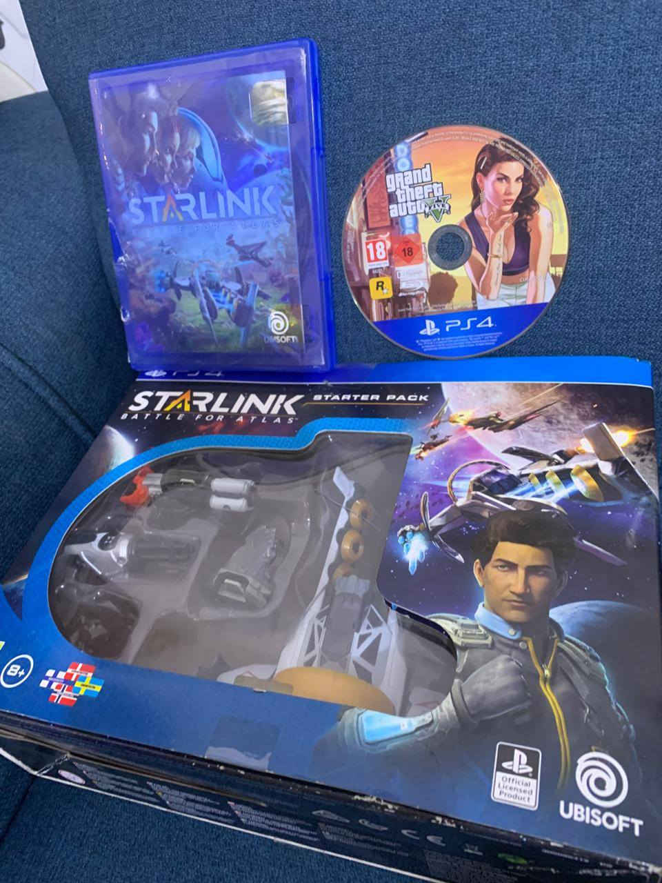 السلام عليكم بلي فور سلم 
ذاكرة 500
 ,,,,مهكر,,,, ما مفتوح
 زوج يدات وكامل الملحقات 
بكج starlink مع قرص اللعبة+قرص gta
مع ubs يحتاج فقط بطارية
كل والسعر 300 وبي مجال بسيط راسلني وتدلل


**إذا كنت صاحب هذا الإعلان وتريد حذفه لأي سبب، رجاءا أرسل رسالة إلى الدعم الفني**