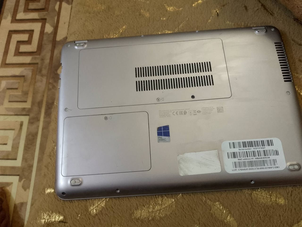 سلام عليكم لابتوب hp بيه مشكله انو جهاز طافي ماعرف مشكلته جهاز ابيعه كوم حديد جهاز مواصفاته كوراي 5جيل 7رام بيه كرت إنتل داخل قوي لابتوب سعره 50الف يوجد توصيل في الكوت في محافظه واسط استفسار *********** يتوفر وات ساب
