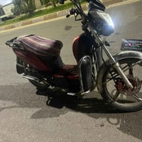 تفدراجه هارلي للبيع بطاريات ١٠بيه ضررمتوسط سرعته ٦٠سعر ٢٥٠وبيه مجال وت...