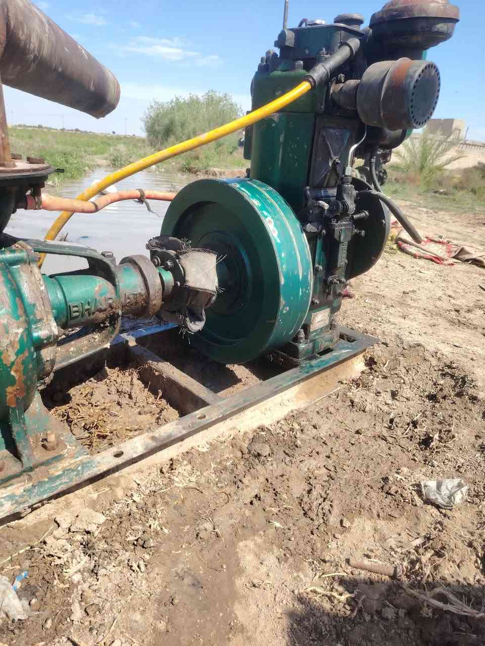 السلام عليكم ماطور للبيع ابو 10 ماطور جديد تاج النجوم شرط على الماي ماطور جاهز ويا صوندا 7 امتار العنوان ناصريه قلعه سكر سعر 550 وبي مجال ***********
