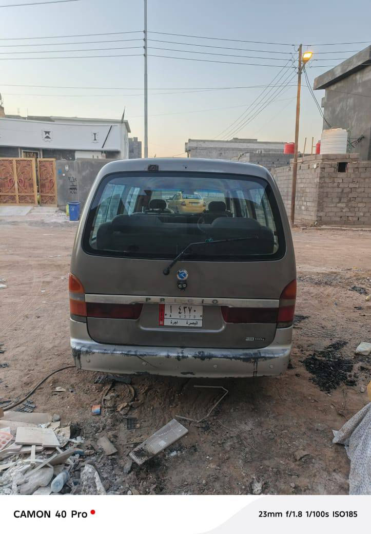 السلا عليكم
كيا بريجو مديل 1999 مصفره هيئه وغرامات بأسمي تحويل ثاني يوم سنويه لل27 مكينه وكير وحداده وتخم تاير ودواخل خير من الله سياره مال خبزه ابيع شوف العين اتكفل تحويل فقط السعر 50وبيها مجال العنوان البصره ابو الخصيب رقم راعيها
 ‏‪0781 195 9941‬‏ ملاحظه مكلف بالنشر
