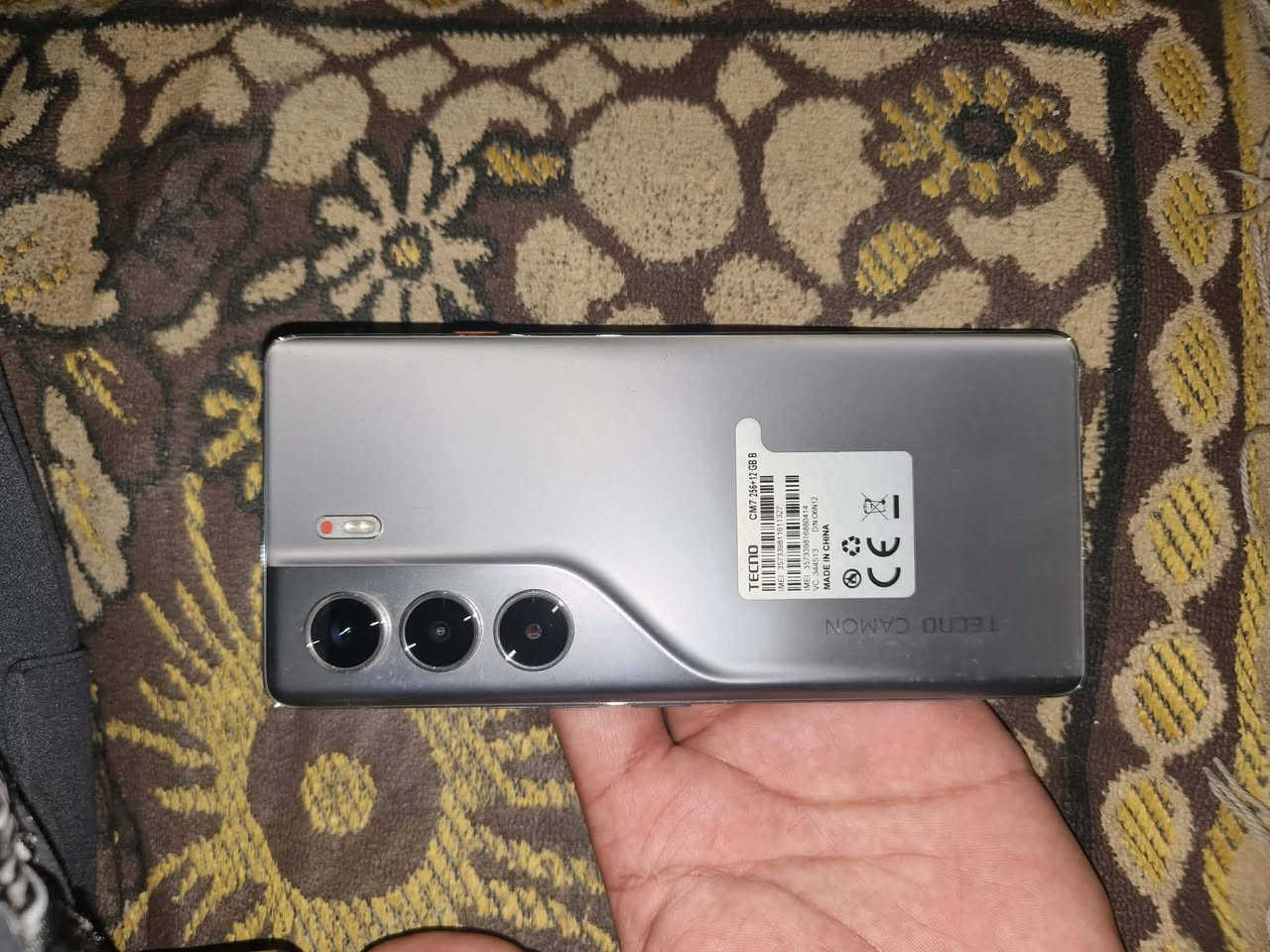 جهاز تكنو كامون 40 برو 5G
للبيع 
جهاز كامل المواصفات مامفتوح جهاز نضافه 100٪
المو شراي لا يكسر بلسعر 
التواصل ع رقم 
***********
