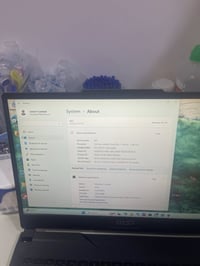 لابتوب MSI • RTX3050 • مستعمل ٥ اشهر