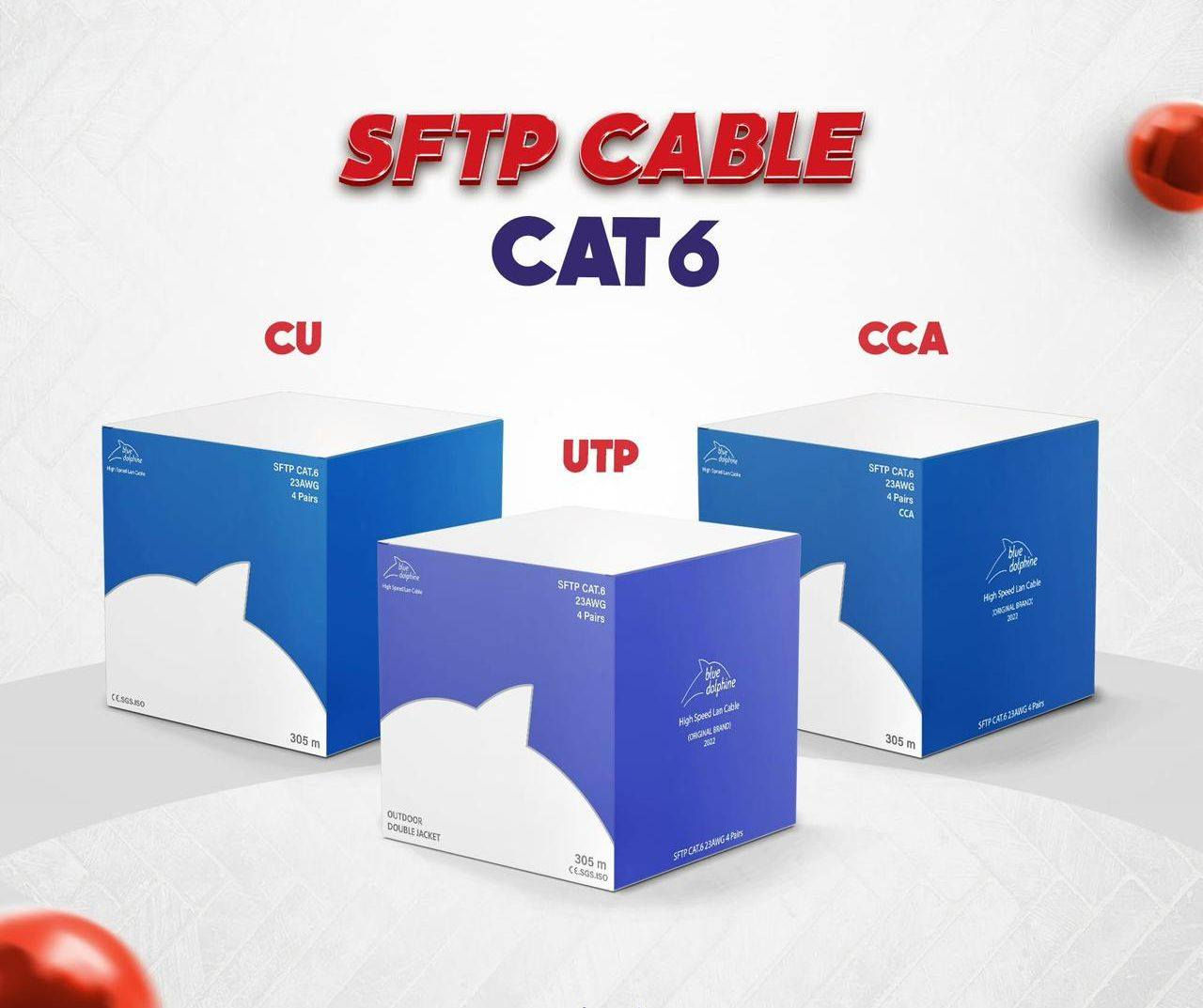 وكلاء الاعزاء وصول وجبه ثانيه كيبل بلو دلفين الغني عن تعريف الانتاج لشركتنا ..لاصحاب المكاتب اسعار جمله 🔥👍
وكلاء الاعزاء وصول وجبه ثانيه كيبل بلو دلفين الغني عن تعريف الانتاج لشركتنا ..لاصحاب المكاتب اسعار جمله 🔥👍
☢️متوفر CCA
☢️ متوفر نحاس CU
☢️ متوفر  UTP 
☢️ كيبل دبل تغليف .
☢️ كيبل دبل مسلح .
☢️ متانه الكيبل ونحاس حقيقي .
☢️ ضمان 4 سنوات مقاوم الاجواء الصيف وشتاء .
☢️ الايثر يقرا كيكه ....
توصيل متوفر جميع انحاء العراق 🇮🇶
***********
