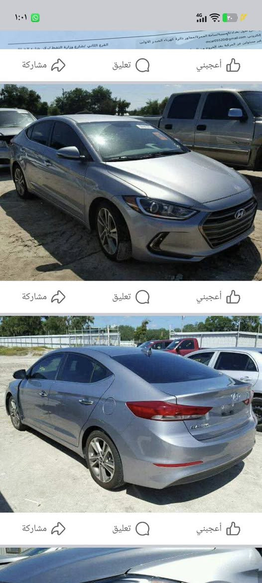 مراوس كونا ٢٠١٩ او ٢٠ كير at
النترا ٢٠١٧ رقم بغداد بأسمي تحويل ثاني يوم هزة جديدة 

وارد امريكي السيارة limited فول عدة الفتحة 

كلين السيارة بدون صبغ بدون تبديل كلها ليبل واحد 

فقط حادثها بارد بنهاية الجاملغ الامامي وموضح بلصور الحادث 

بدون ايرباك بچم كبس وسونار موجود 

بصمة 

كشنات جلد بلادي 

جنطة بصمة 

كشن كهربائي 

نظام ترحيب 

تبريد بيانو 

رادار 

اشاير بلمري 

تحديد مسار 

فول ومعروفة مواصفاتها


**إذا كنت صاحب هذا الإعلان وتريد حذفه لأي سبب، رجاءا أرسل رسالة إلى الدعم الفني**