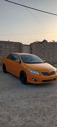 كورلا2009 خليجي ضرر جاملقين بدون دواخل بيها بل صندوك طخه خفيفه السعر 9...