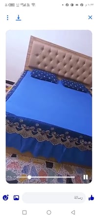 غرفه اخشاب • سرير