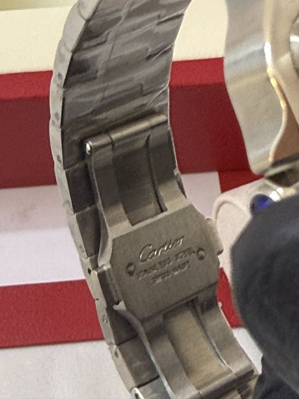 Cartier automatic supermaster
١- الساعه مكينه اوتوماتيك ✅
٢- طلاء ثابت ✅
٣- البيم مال وقت blue emerald ✅
٤- العقارب مال وقت بللون الازرق نفس البيم مال وقت ✅
٥- ختومات اصليه مال وكاله وزن كلش ثكيل ✅
٦-جام زفير ضد الخدش ✅
٧- ضد الماء ✅
٨- المكينه تضل مشتغله لوقت طويل ورا ما تنزع الساعه ✅
٩- كامل ملحقات العلبه و العلاكه و كارت الضمان الاصلي و بوكس كبير ✅
١٠-تاريخ شهري✅
للحجز راسلوا الخاص ✅


**إذا كنت صاحب هذا الإعلان وتريد حذفه لأي سبب، رجاءا أرسل رسالة إلى الدعم الفني**