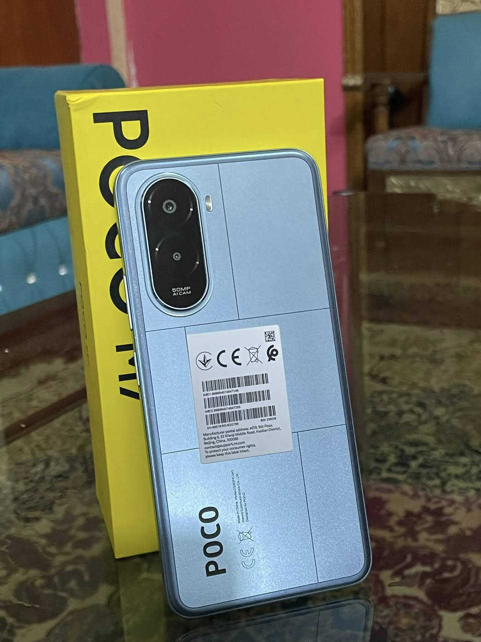 السلام عليكم جهاز عملاق🔥POCO M7 للبيع ذاكره 256 عشوائي 8 مستعمل سبوع فقط سعر 230 وبي مجال كامل ملحقات للاستفسار ***********
