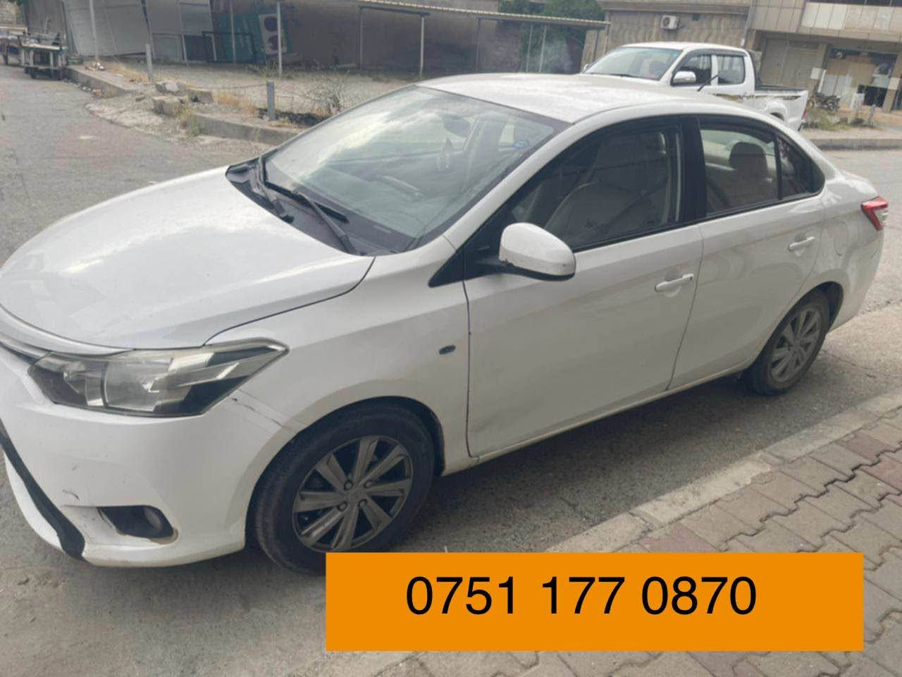 Toyota Yaris 2014 
سعر🔥 104$ مجال
٠۷٥۱۱۷۷٠۸۷٠
سە یارەکە 2014 سیدنەهرۆیە 170000ڕۆیشتووە چەمەلاغی سە یاقی بۆیاغە و دەرگای سەیاقی ساردەکوتی هەی
گێڕو مەکینە تەبرید بە شەرت تاقم تایە نوێ
سەنەوی تازەیە تا ۲٠۲۸
تحویل غرامە بەشەرت بەناو خۆم 
شوێن قەلادزێ🩸 رانية, السليمانية


**إذا كنت صاحب هذا الإعلان وتريد حذفه لأي سبب، رجاءا أرسل رسالة إلى الدعم الفني**
