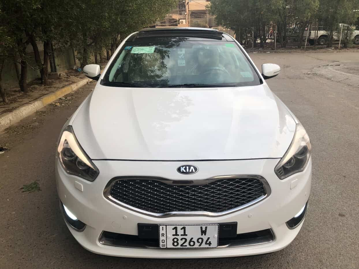 كيا كادنزا خليجي م ١٦ بدون حادث مكفولة باسمي رقم بغداد انكليزي اتصال على الرقم *********** للبيع او مرواس
