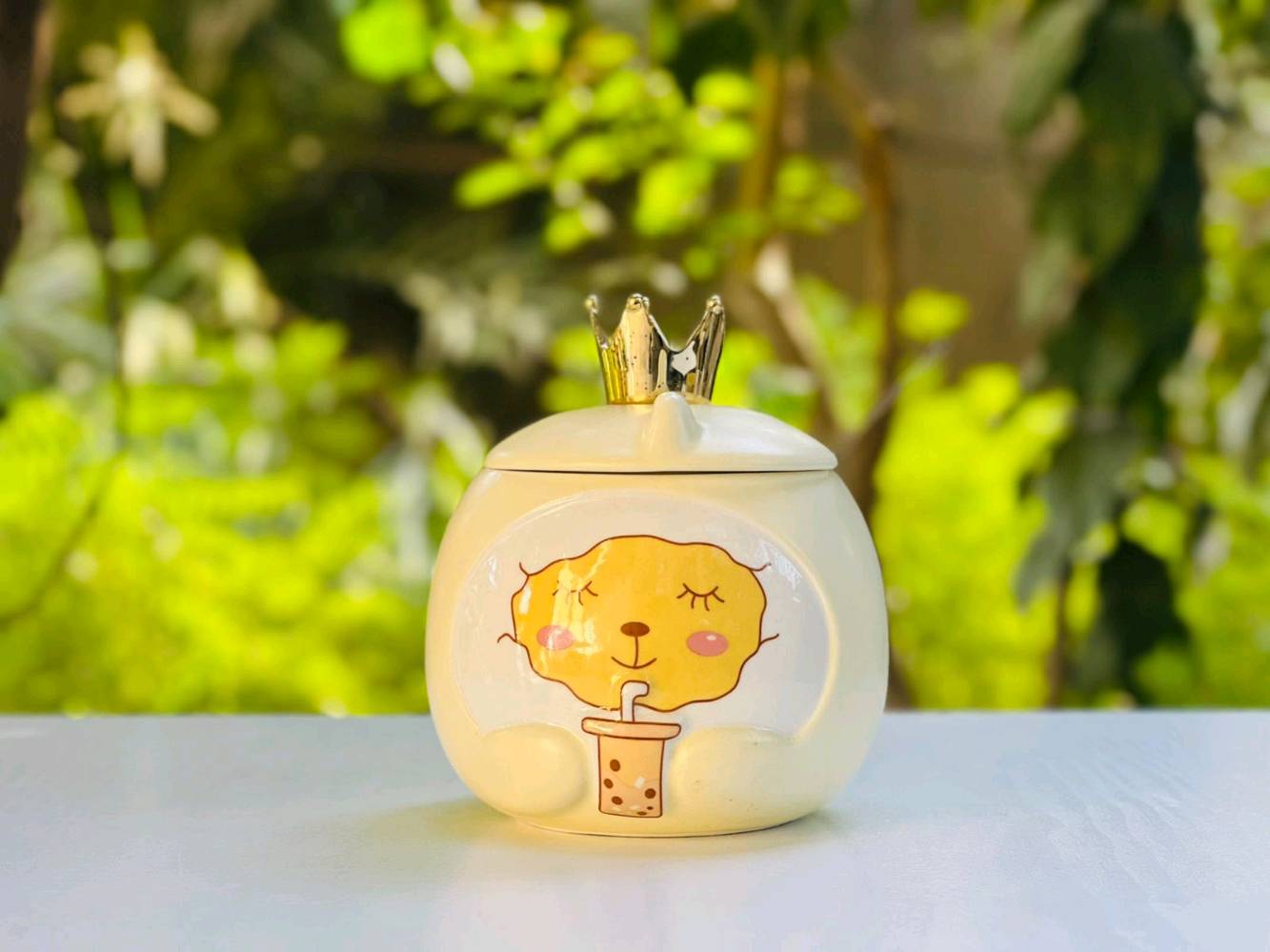 ✨ كوب شاي أنيق وفخم ✨
جودة عالية وتصميم مميز يناسب الاستخدام اليومي أو كهدية جميلة 💙
☕ متوفر الآن بسعر 5000دينار 
🚚 توصيل داخل بغداد وخارجها
📩 للطلب أو الاستفسار راسلني خاص