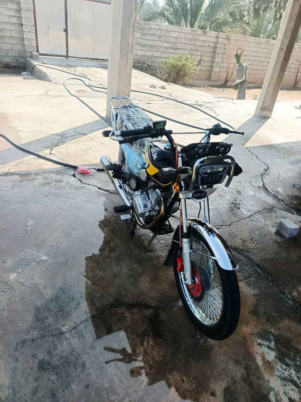 سلام عليكم دراجه تايكر بعدهة زير مكفوله نزلته 2026,1,1 مكاني كنعان رقمي ***********
