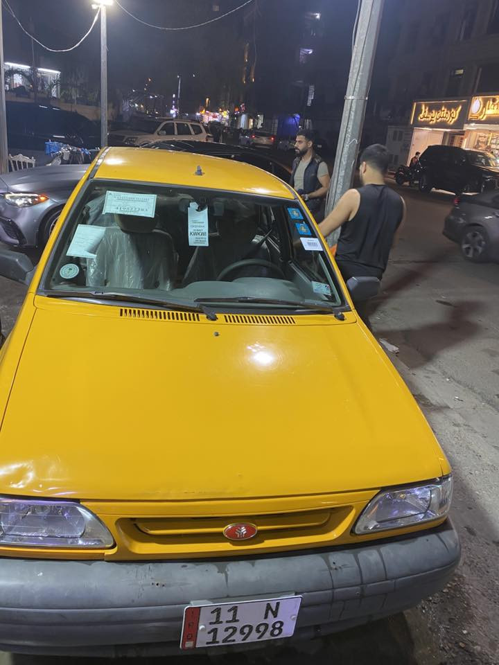 سايبه للبيع ١٨ اقرء التفاصيل
بيه ٣ قطع صبغ 
باب وجاملغ خلفي عكس السايق وباب السايق 
المكينه بيه تبخير 
الشاصي مفطور وملحوم عكس السايق فقط 
سنويه لل٣٠ يله تسقط هزه جديده بشهر الواحد
غرامات وهيئه مصفره تحويل ثاني يوم 
السعر ٤٠ وبيه مجال 
الاتصال ***********
العنوان بغداد الشعب حي البساتين
