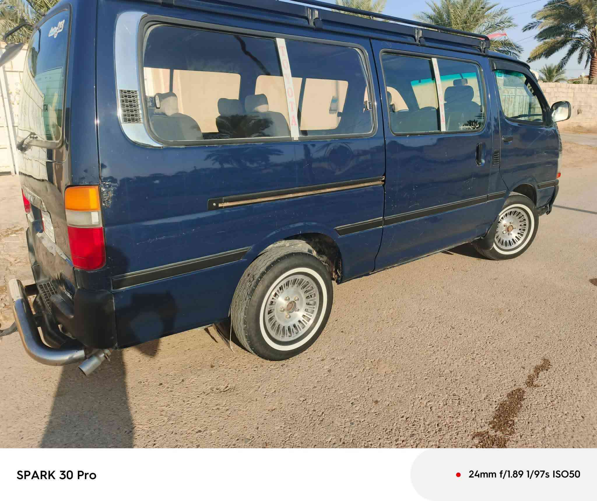 السلام عليكم هايسا 14راكب رقم بغداد سنويه بعدلها شهر وتنفذ مكاني ديالى كير اوتوماتيك محرك بطه 2500 سياره بلاديه بدون صبغ لسعر 65قفلها الاستفسار الاتصال ***********
