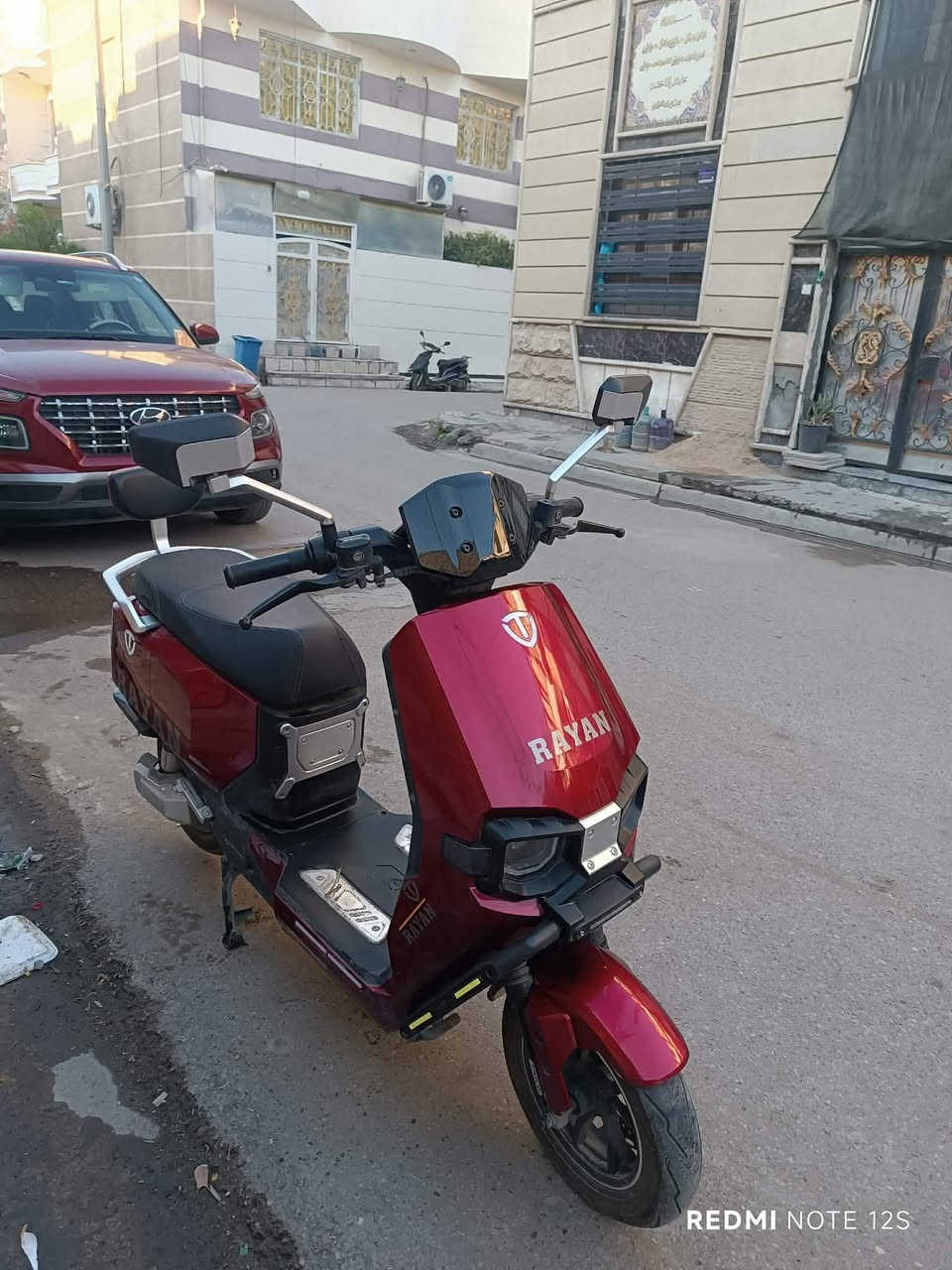 ​الماركة: ريان (RAYAN).
الحالة: مستعمله شهرين
​البطارية: ممتازه ليثيوم ضمان 5 سنوات
​المواصفات: لايتات LED، ديسك بريك، مسند خلفي، مرايا بلاد.
​السعر: مليون وبيه مجال
​المكان: الدولعي قرب مدرسة ام المؤمنين
​للتواصل: ***********
