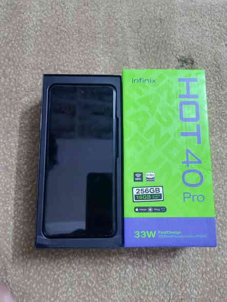 السلام عليكم مبايل للبيع Infinix HOT 40 PRO ذاكرته 256 والعشوائيه 16 مبايل اخو الجديد استعمال قليل جدا غراضه كامله وبعدهن مامفتوحات السعر 175 وبي مجال بسيط العنوان كربلاء حي العسكري العابد للاستفسار خاص او على الرقم ***********
