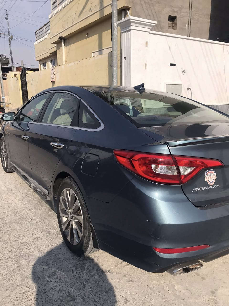 #للبيع #سوناتا موديل 2015 امريكي حادث جاملغ امامي مبدل فقط بدون دواخل لغد وشاصي كفالة باقي السيارة ليبل واحد 

موصفات السبورت 
💥محرك 2400 
💥شاشة وكامرة وشاشة عطلات 
💥اشاير بالمري 
💥ماشية 99 ميل
بأسم كردي تحويل او وكالة بضمان 

مكلف بالنشر هذا رقم صاحب السيارة 
‬ ‭0790 171 9955‬
