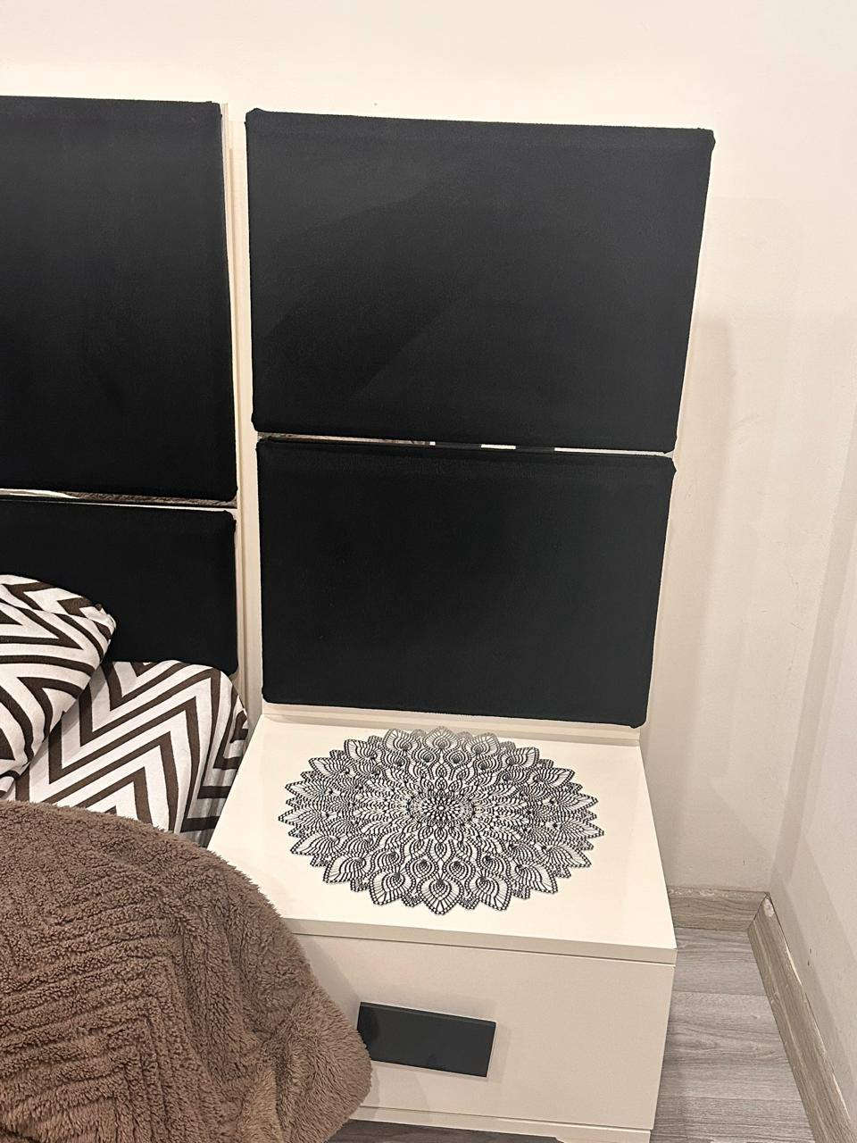 غرفة نوم 5 قطع بدون دوشك 6 اشهر استعمال 500 الف ومجال 
***********
