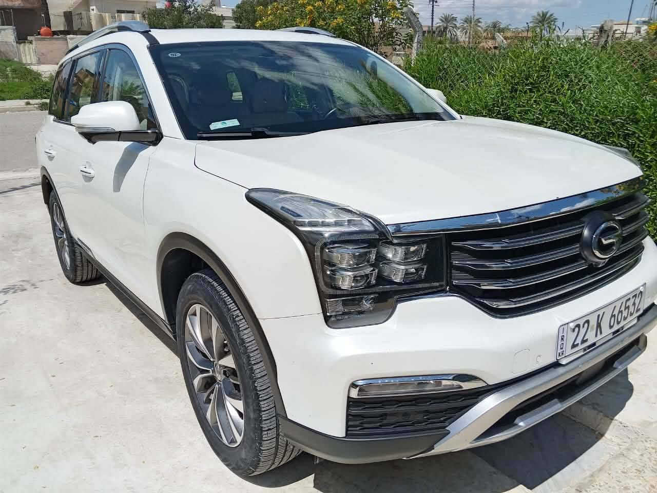 GAC GS8 سيارة
موديل 2020 .
اللون ابيض 
رقم اربيل دولي
خليجي فول مواصفات أعلى فئة 1/1
4 سلندر 2000 تيربو 
V4 turbu - 
7 راكب 
3 قطع تبريد
داخل جلد اوف وايت
ساعه تحكم بالسياره 
كشنات تحكم كهربائية 
تدفئة وتبريد بالكشنات 
ذاكرة خزن ميموري 
تدفئة بالأستيرن
فول تحكمات بالأستيرن مثل شفتات السرعه وتحديد السرعه والتحكم بالموبايل والشاشة.
4*4 دفع رباعي 
صندوق كهربائي شفط
فتحة سلايد روف 
بصمة تشغيل وبيبان وتحكم بصعود ونزول الجام
تشغيل عن بعد
شاشه ديجيتال كبيرة لمس 
دخول ذكي 
خمس انظمة تحكم بالگير
5 كاميرات محيطية  360 درجة 
تشغيل تلقائي للكاميرات عند تشغيل الأشاره للأنعطاف. ( تصوير الشارع )
حساسات اماميه و خلفيه
رادار امامي وخلفي 
شحن هاتف لاسلكي
10 مكبرات صوت
6 أنظمة قيادة لجميع أنواع الطرق
نظام ABS
تغيير  اتجاه اللايت مع تغيير اتجاه السياره 
كشافات
10 أكياس هوائيه (airbag)
ويل كب حجم 19
ماشية 100 الف كم
مكفوله من الضربة والصبغ
السونار مرفق مع الصور
هزه جديده ورقم انگليزي جديد وسنوية لغاية 2030 بأسمي ( وكالة أو تحويل) السعر ١٦٠ وبيه مجال للاستفسار *********** بيع او نراوس
