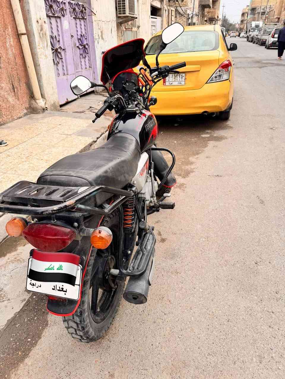 للبيع موديل 2023 رقم
بوكسر موديل 2023 مرقمة الدراجة مثل شوفت عينك ما ناقصها شيء مكفولة السعر 2,750 وبيها مجال.                 عنواني بغداد الشعلة 
 ***********
