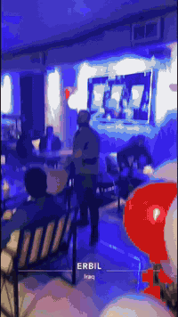 كافتريه هوا • أربيل شارع 100 • نركيلة مختارة