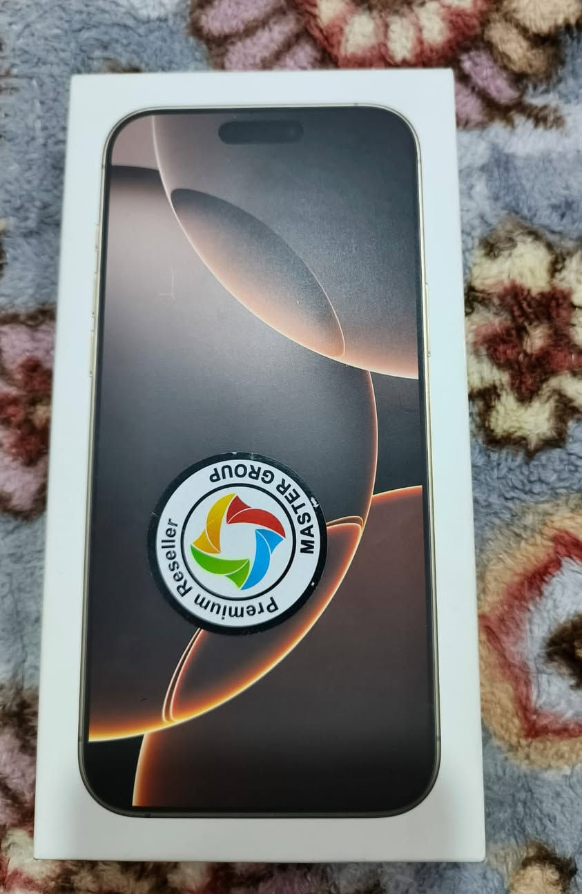 🔺 ايفون 16برو ماكس 256ضمان ماستر
➖ملحقاتة كاملة

ذاكره256

➖صحة البطارية100عدد الدورات 28

➖رايدة ب1625وبي مجال 

***********

مكاني ب ديالي بعقوبة
