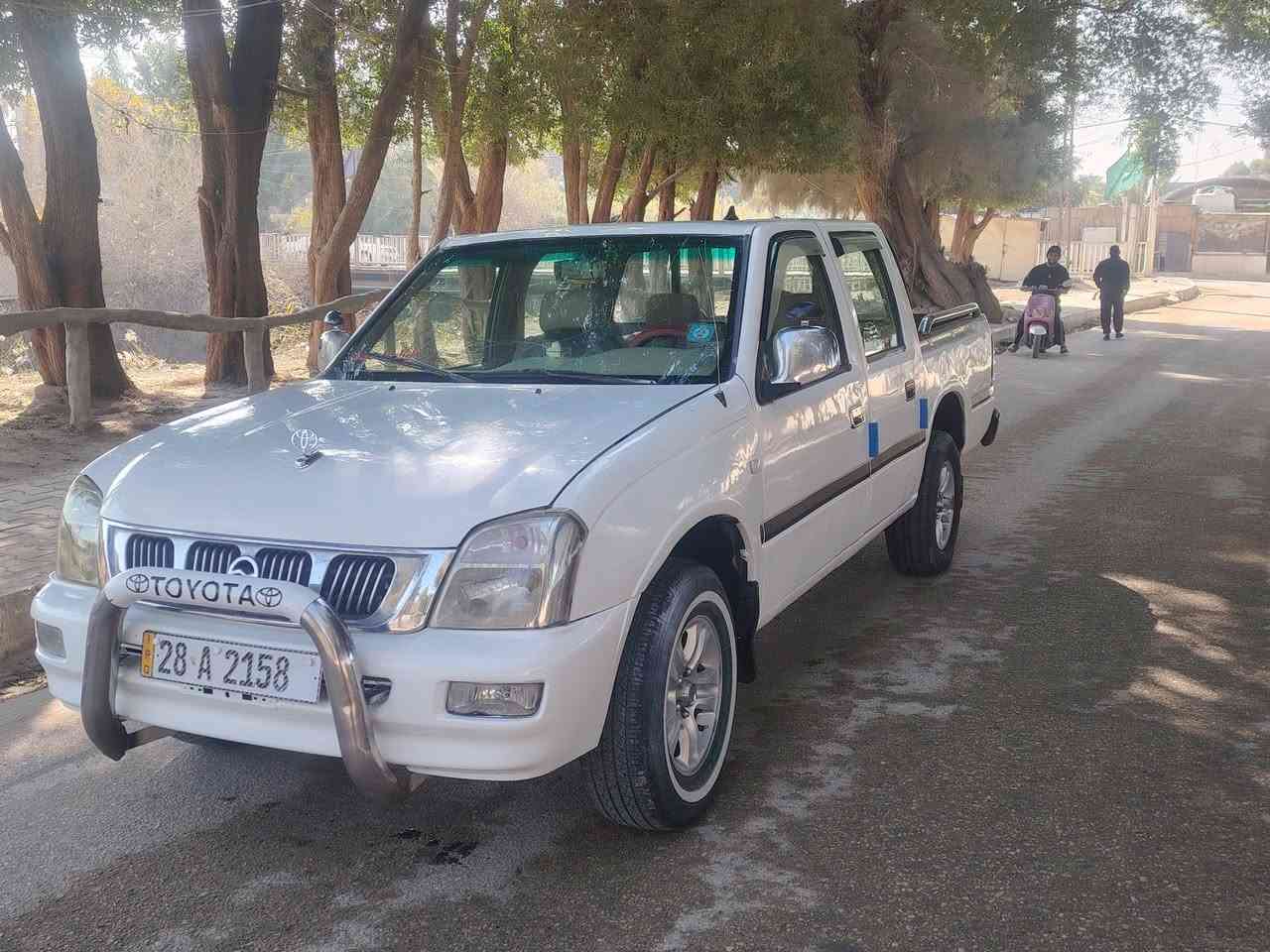 السلام عليكم بيكم كنوه 2007مكفوله من الضربه و التبديل سياره حلوه مال جناي جاهزه برغي نجف انكليزي سنويه مجدده 30مشروع وطني السعر 35وبيها مجال الاتصال *********** مكان نجف
