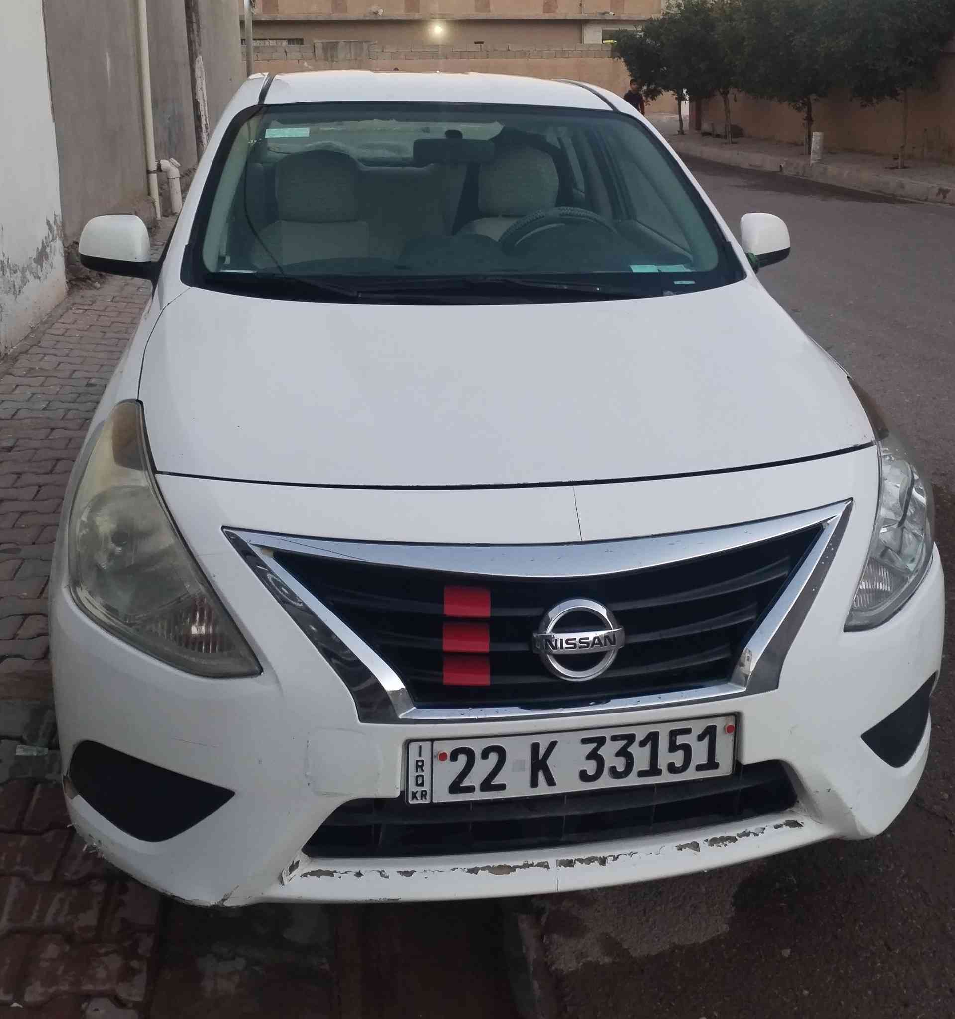 نيسان صني ٢٠١٦ ماشية ٢٤٥٠٠٠كم  رقم اربيل تبريد ثلج 
حدادية جديدة
كير ومحرك شرط مع بطاقة بانزين مكاني كركوك
***********
