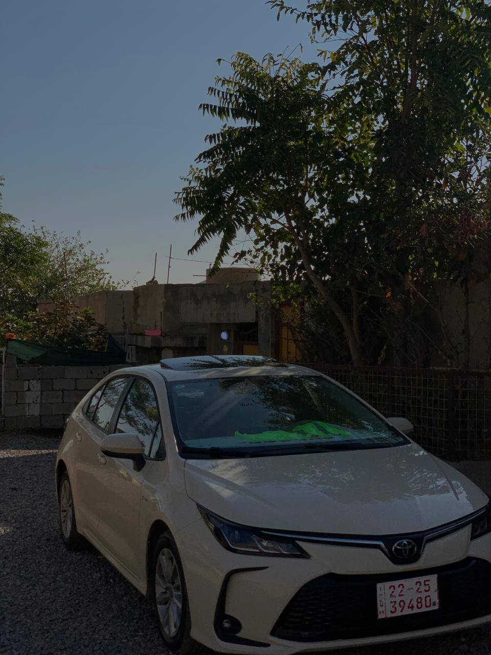 تەکسی کرۆلا 2025هایبرێد 
 هەشت هەزار ڕۆیشتوە بەناوخۆمە بەسفری ڕامکێشاوە هیچی پێوەنیە تەنها دەحامی پێشەوەی شوختێکی بچوکی پێوەیە
ڕەقەم و لۆگۆ کراوە تا 2030
***********
شوێن ڕانیە رانية, السليمانية
