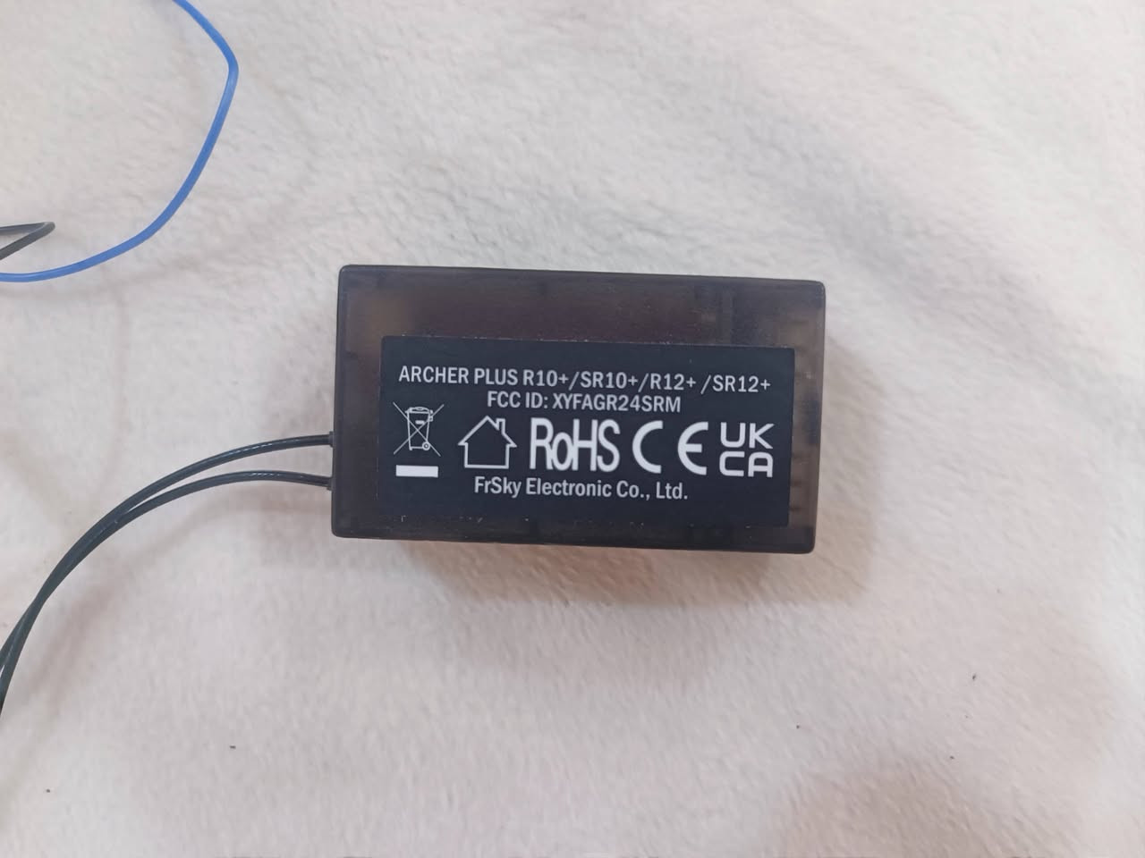 لأصحاب الطائرات المسيرة (RC) والدرونات والمشاريع الذكية، متوفر مستقبل إشارة (Receiver) احترافي من شركة FrSky الغنية عن التعريف، القطعة نظيفة جداً وبحالة ممتازة.


**إذا كنت صاحب هذا الإعلان وتريد حذفه لأي سبب، رجاءا أرسل رسالة إلى الدعم الفني**