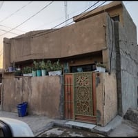 بيت للبيع تجاوز مساحة ٩٠ متر مربع واجهة ٧ بناء حديث طابوق مسلح البيت ي...