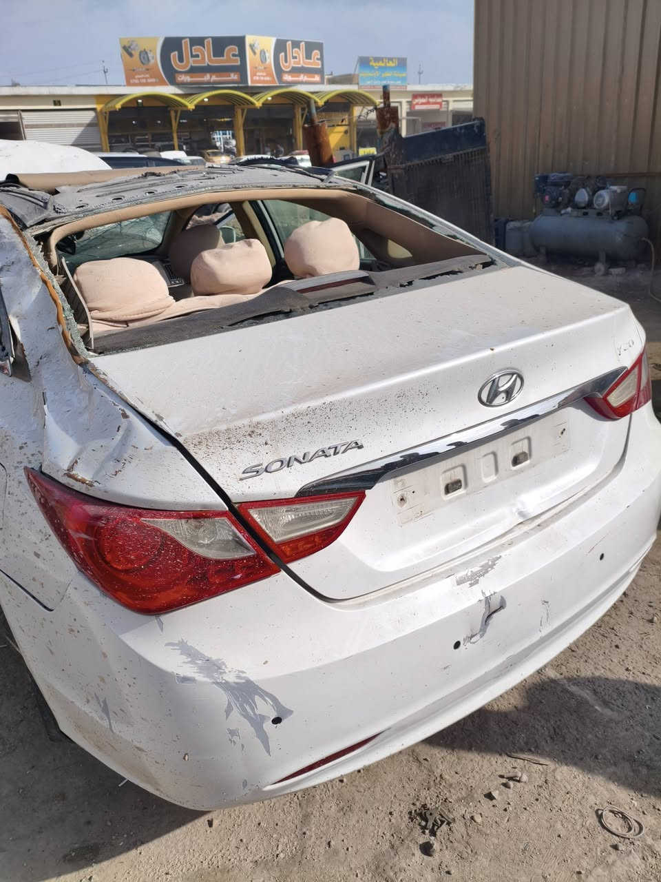 للبيع سوناتا موديل 2011 خليجي مكينه 2400 شغاله 
أبيع عله حادثه رقم بغداد بسمي مشروع وطني بسمي مداور 
مكانه نجف 
***********
