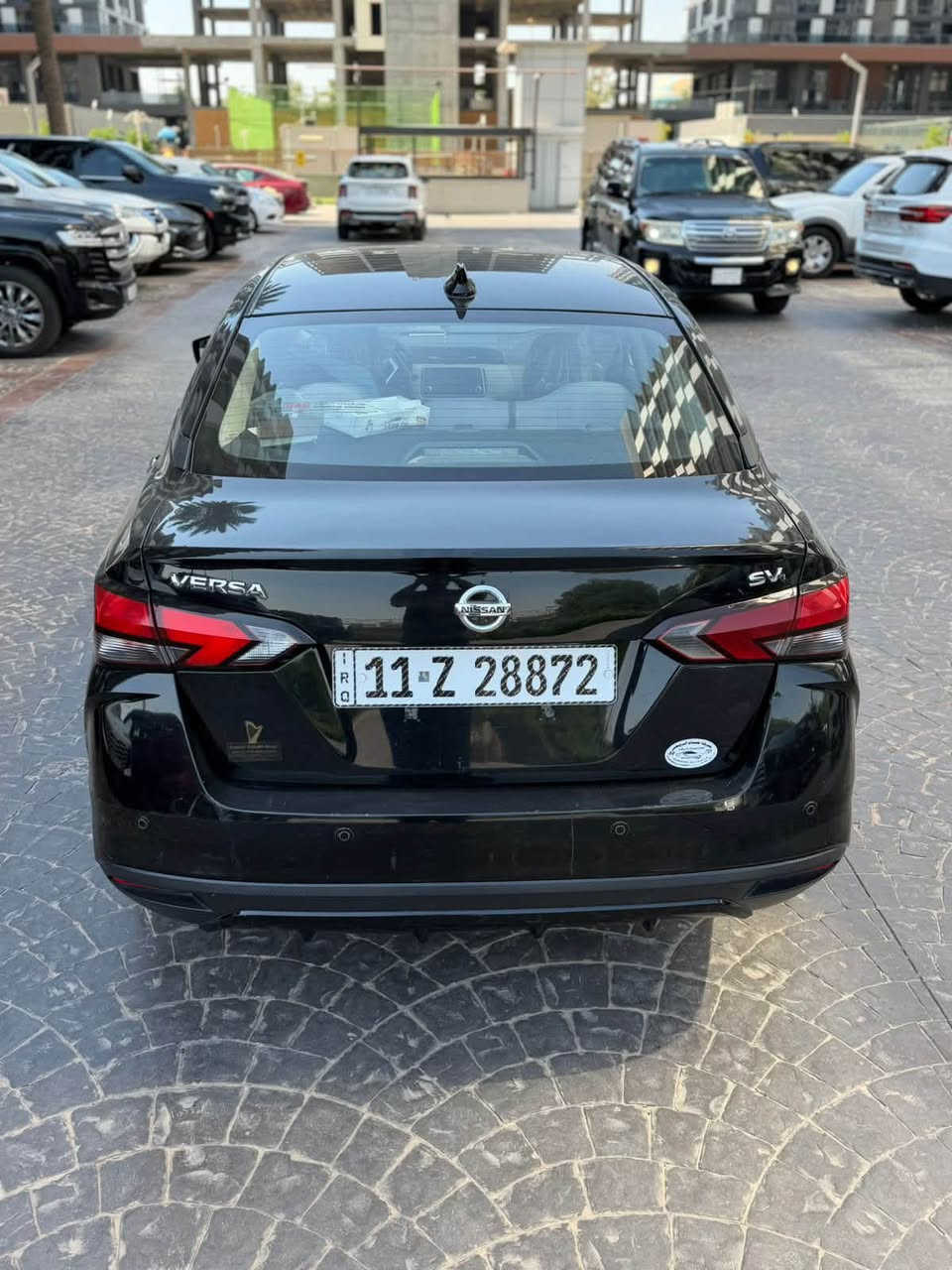 نيسان فيرسا 2021 sv
اللون اسود ماشيه ٦٥ الف ميل 
وارد امريكي خشم البنيد وجاملغ عكس السايق راجع بارد 
وبالعراق صاير بيهه باب السايق مصلح وجاملغ مبدل ومصبوغ 
رقم بغداد انكليزي باسمي 
صور الحادث والسونار بالمنشور
السعر 102 ورقه 
مكاني بغداد حي تونس 
***********

