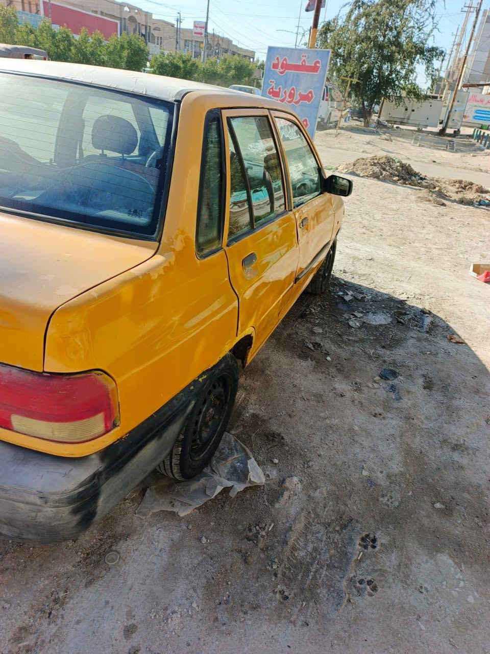 السلام عليكم سياره سايبا للبيع موديل ١٤ مكينه وكير انظاف رقم احمر تحويل مباشر السعر ١١  وبيه مجال مكاني بغداد الاتصال عل رقم *********** مكلف بل نشر من رخصة الأدمن
