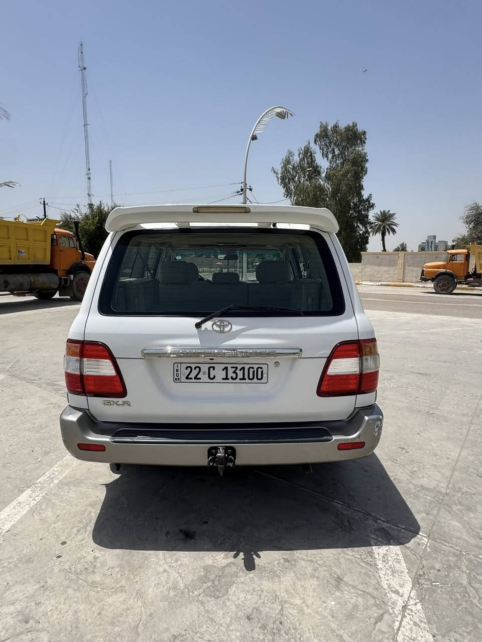 للبيع 🚘
لاند كروز GX.R موديل 2006 بحالة جيدة جداً، السيارة نظيفة وما تحتاج شي، استخدام مرتب ومحافظ عليها.
المكينة والجير والشاصي بحالة ممتازة 👍
تبريد قوي ودبل شغال، والفحص مفتوح 
السياره ماشيه 183 الف 

الاستفسار: 
***********
***********
بغداد الكاظميه
