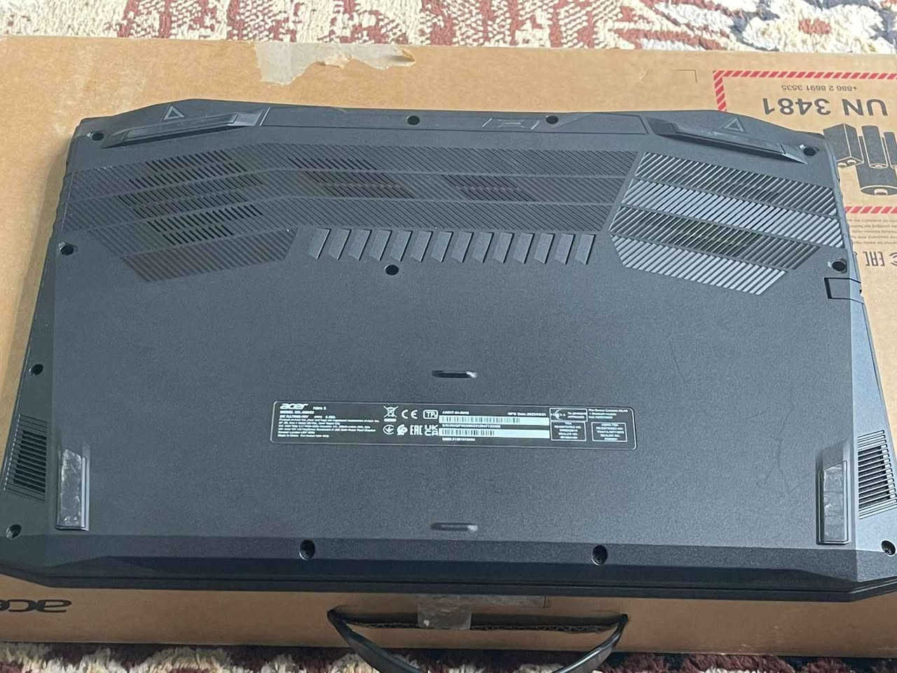 🔥 للبيع لابتوب Gaming قوي 🔥

Acer Nitro 5

المواصفات:
• معالج Intel Core i5-11400H
• كرت شاشة NVIDIA GTX 1650 ‏4GB
• رام 8GB DDR4
• SSDm.2 ‏512GB سريع
• شاشة 17.3 بوصة FHD ‏144Hz

✔ مناسب للألعاب والتصميم والدراسة
✔ الجهاز نظيف ويعمل بدون أي مشاكل

 بي مجال 675:السعر

 مكاني  بغداد حي اور ما عندي  توصيل  تجي تاخذه من بيت. بغداد, العراق


**إذا كنت صاحب هذا الإعلان وتريد حذفه لأي سبب، رجاءا أرسل رسالة إلى الدعم الفني**