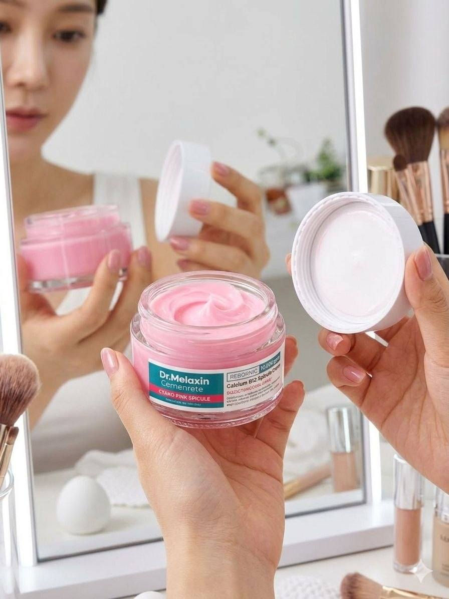 السر الكوري لبشرة مشدودة وزجاجية! ✨🇰🇷
تعرفوا على كريم Dr.Melaxin Cemenrete السحري! 💖 كريم الـ Cyano Pink Spicule اللي 

بيغير مفهوم العناية بالبشرة.
لماذا هو مميز؟ 🤔

• تقنية السبيكيول (Spicule): يحتوي على إبر مجهرية دقيقة 
جداً تساعد المكونات الفعالة إنها تدخل لعمق البشرة (بتحسي بوخز خفيف، وهذا دليل إنه بيشتغل!). 💉✨

• دعم الكالسيوم و B12: يرمم حاجز البشرة المتضرر ويعطيها نضارة فورية. 🌸

المنشأ كوريا الأصليه

#viralpost
#tiktokfamous
#featureme
#trend
#levelup
#new
#like
#share


**إذا كنت صاحب هذا الإعلان وتريد حذفه لأي سبب، رجاءا أرسل رسالة إلى الدعم الفني**