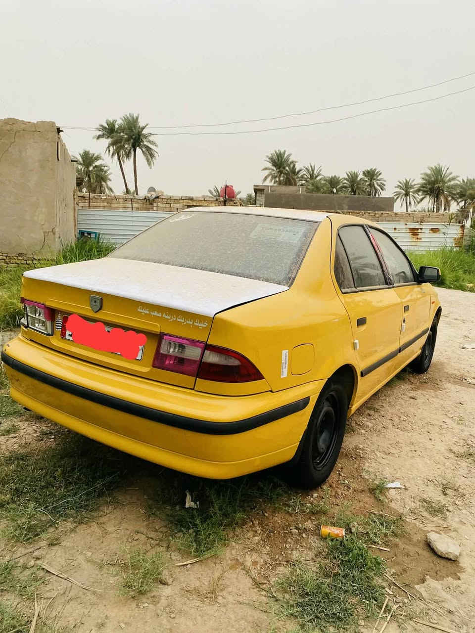 سلام عليكم سياره سمند للبيع موديل 12باسمي رقم بغداد انكليزي هيئه غرامه مصفره مكينه جديد تخم تاير تبريد  شغال زيه السويج مابيه خياس احلى من الصوره  مكان طويريج السعر ب38   للاستفسار 
***********
