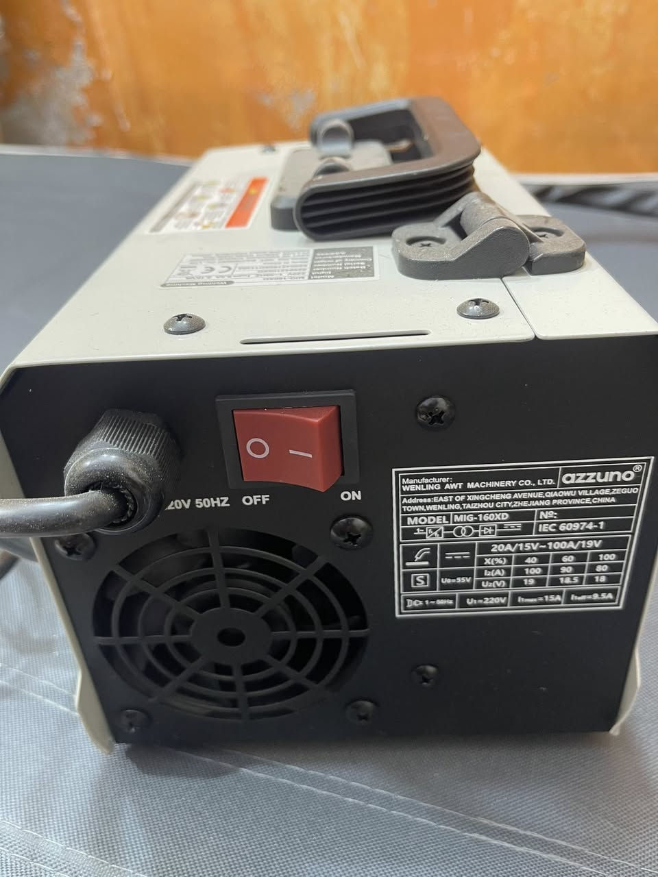 سلام عليكم مكينه مال لحام مك 160XD غير مستخدمه السعر 150 الف قابل للتفاوض
ه ***********
