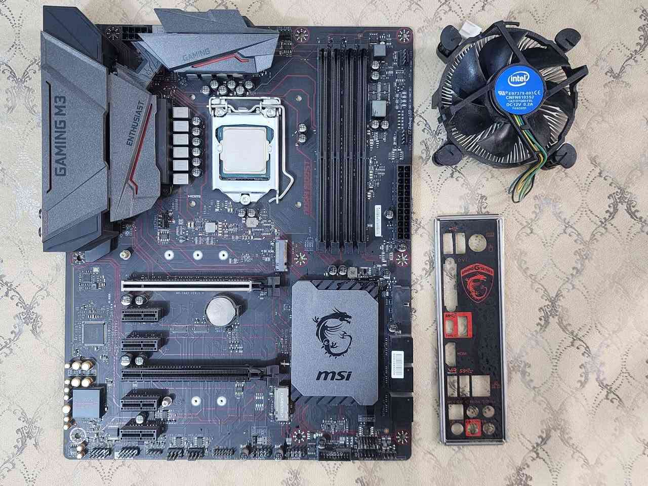 السلام عليكم 
بورد ومعالج ومبرد للبيع
البورد MSI جيل سابع وسادس دبل M.2 
المعالج CORE I3 6100 مع كرت مدمج
مبرد ستوك 
سعر الكل 70 الف فقط 
مكاني بغداد توصيل موجود


**إذا كنت صاحب هذا الإعلان وتريد حذفه لأي سبب، رجاءا أرسل رسالة إلى الدعم الفني**